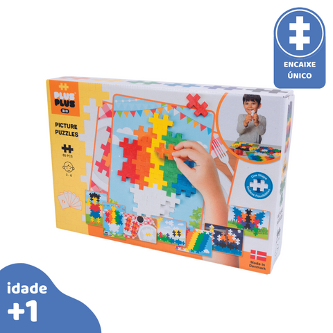 PlusPlus 60pcs Picture Puzzle Basic