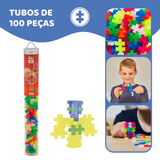 PlusPlus Tubo 100 peças Neon