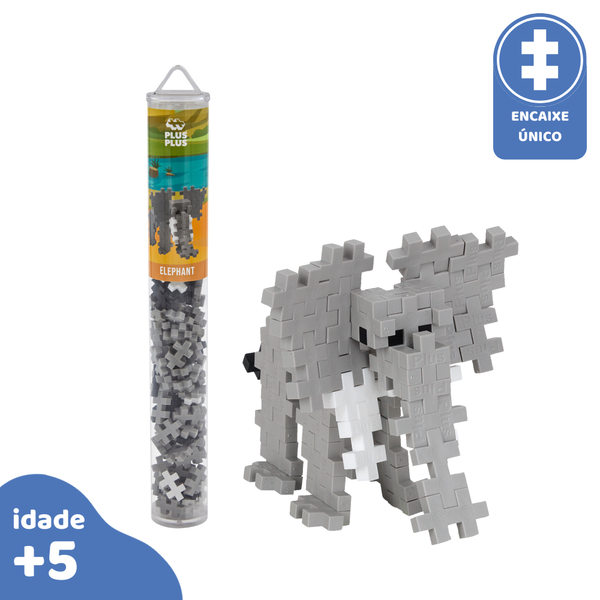 PlusPlus Tubo 100 peças Elefante