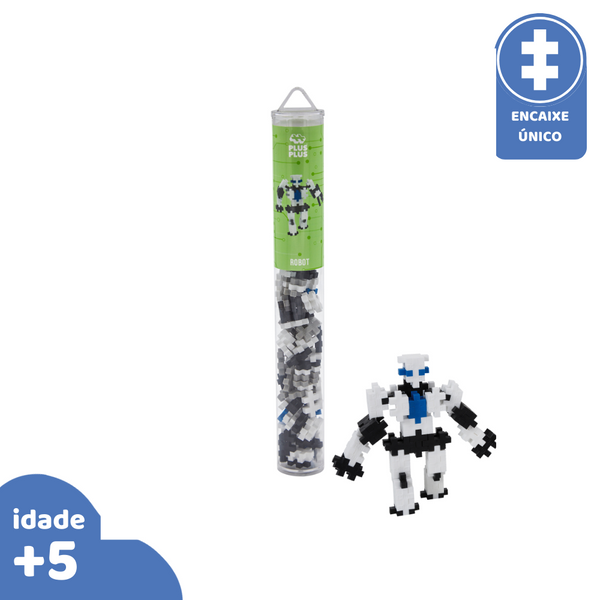 PlusPlus Tubo 100pcs Robô