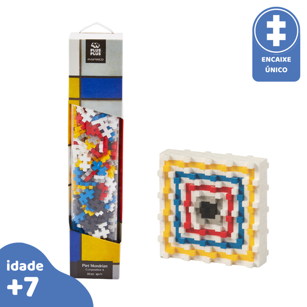 PlusPlus Inspired 350 Peças Mondrian