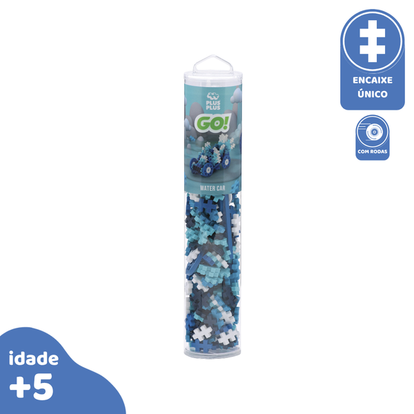 PlusPlus Tubo Go! 200pcs Cars Water