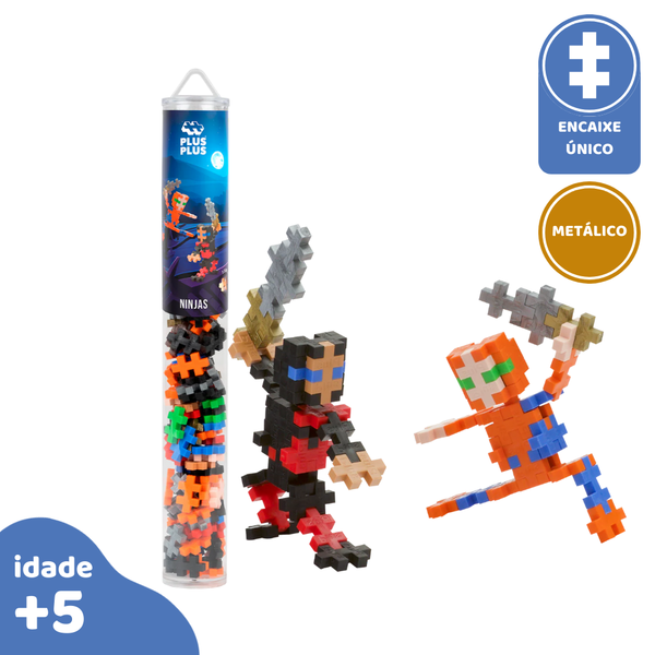 PlusPlus Tubo 100pcs Ninjas