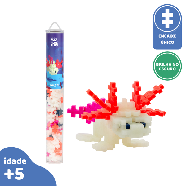 PlusPlus Tubo 100pcs Axolote