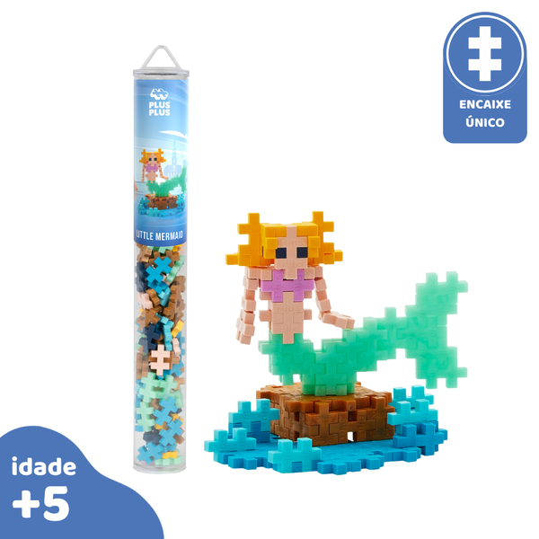 PlusPlus Tubo 100pcs Pequena Sereia