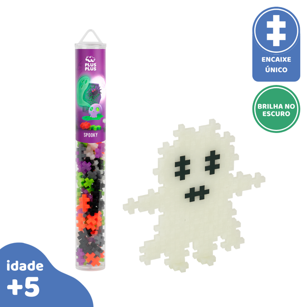 PlusPlus Tubo 100pcs Spooky Mix