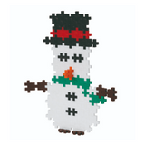 PlusPlus Tubo 100pcs Boneco de Neve