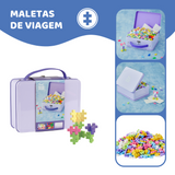 PlusPlus 600pcs Maleta de metal Pastel