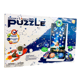 KIT - 2 3D Puzzle - Foguete & Pirata