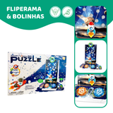 KIT - 2 3D Puzzle - Foguete & Pirata