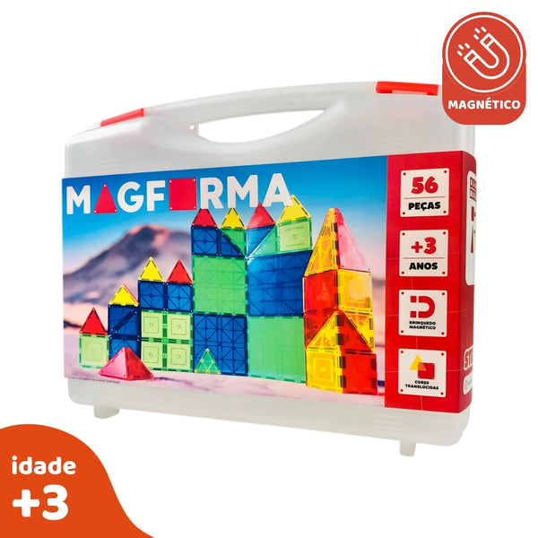MagForma Blocos Magnéticos 56 peças