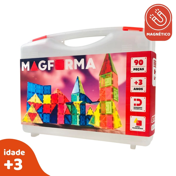 MagForma Blocos Magnéticos 90 peças