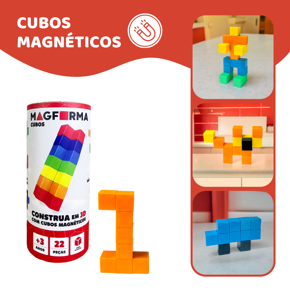 MagForma Cubos 22 peças