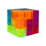 MagForma Cubos Puzzle Translúsido 7 peças