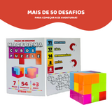 MagForma Cubos Puzzle Sólido 7 peças