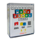 MagForma Mega Cubos Puzzle Dinossauro 6 peças